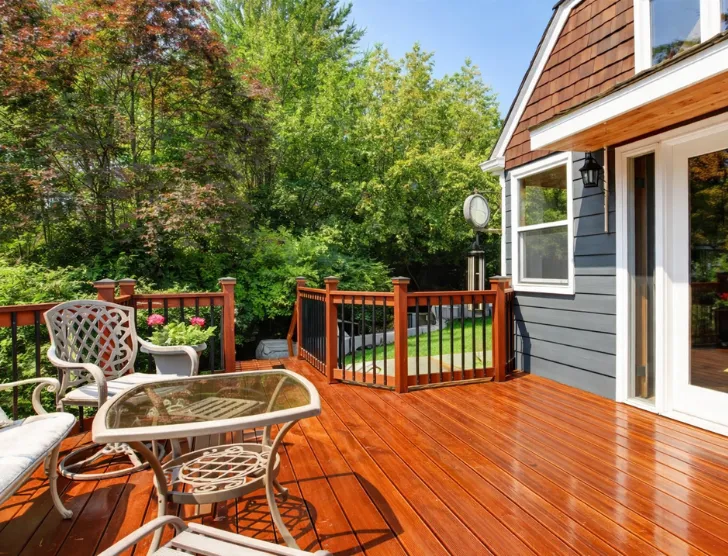 Deck remodeling and patio renovation Los Angeles backyard project